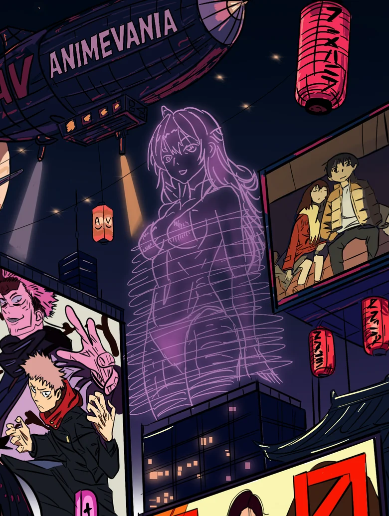 Animevania latest section artwork