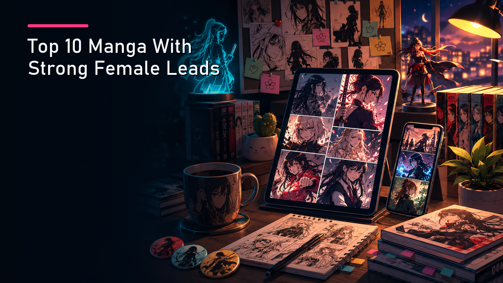 Featured image for Top 10 Manga With Strong Female Leads