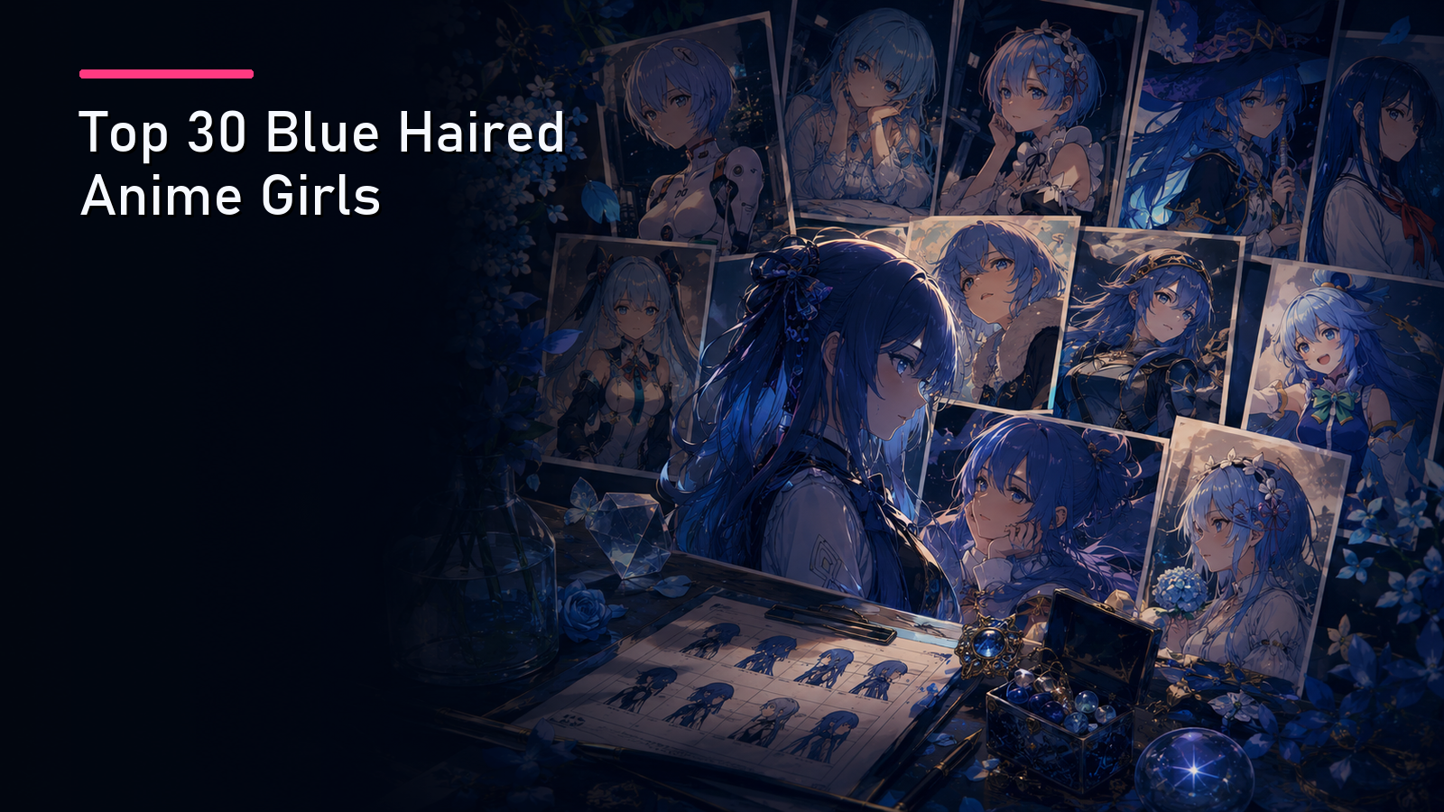 Featured image for Top 30 Blue Haired Anime Girls