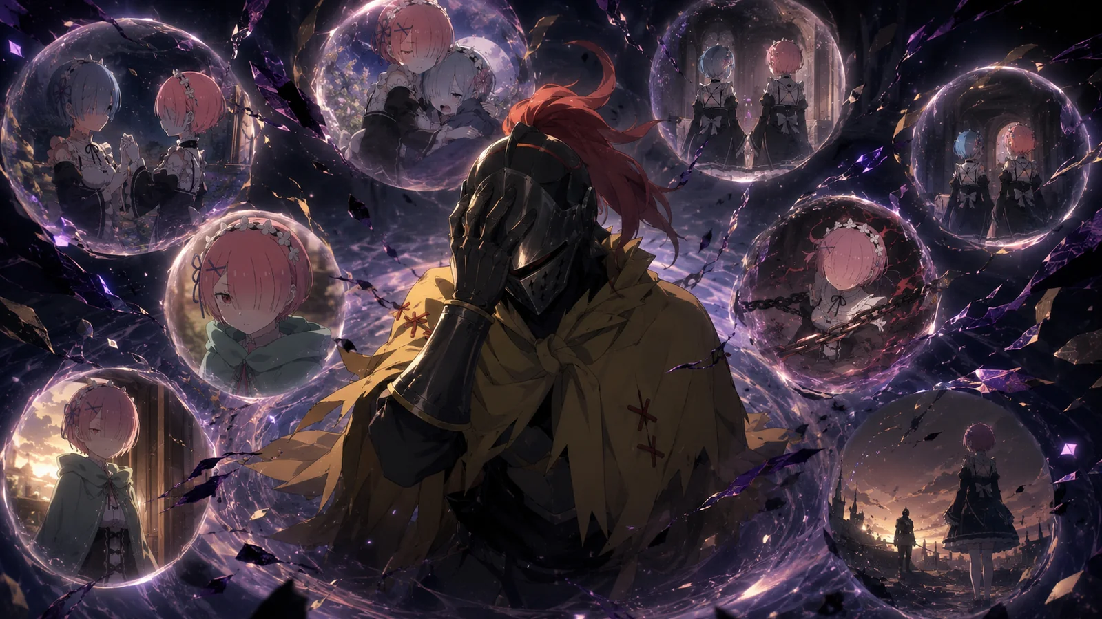 Al's looping memories connecting Ram and Rem